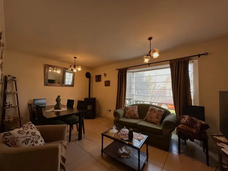 Living comedor de Casa Condominio El Arrayán