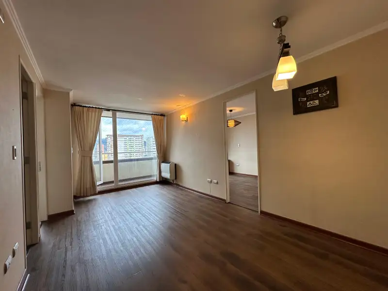 Living-comedor del departamento 2D en arriendo en Edificio Torre Quattro, Temuco