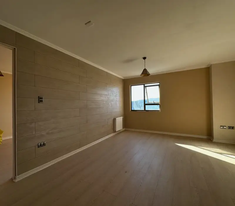 Dormitorio amplio del departamento en el centro de Temuco