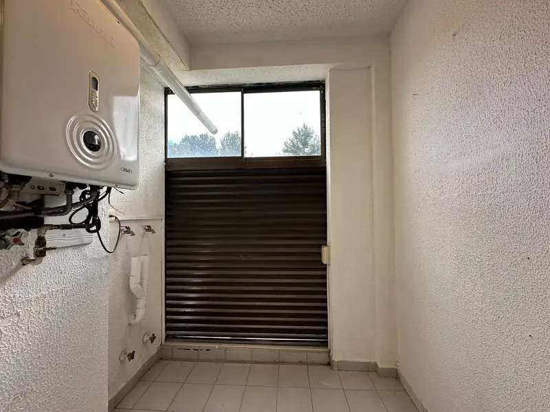 Logia del departamento en Condominio Las Encinas, Temuco