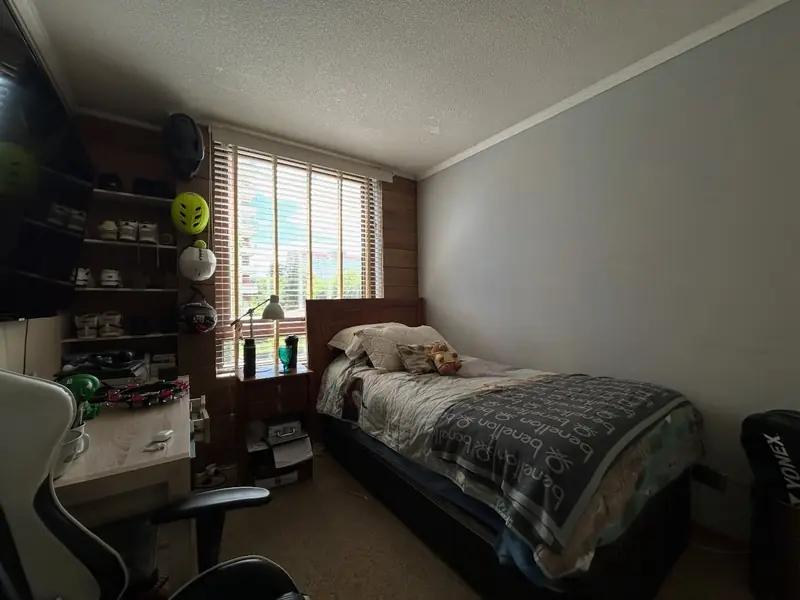 Dormitorio adicional del departamento Alto Boulevard, Temuco