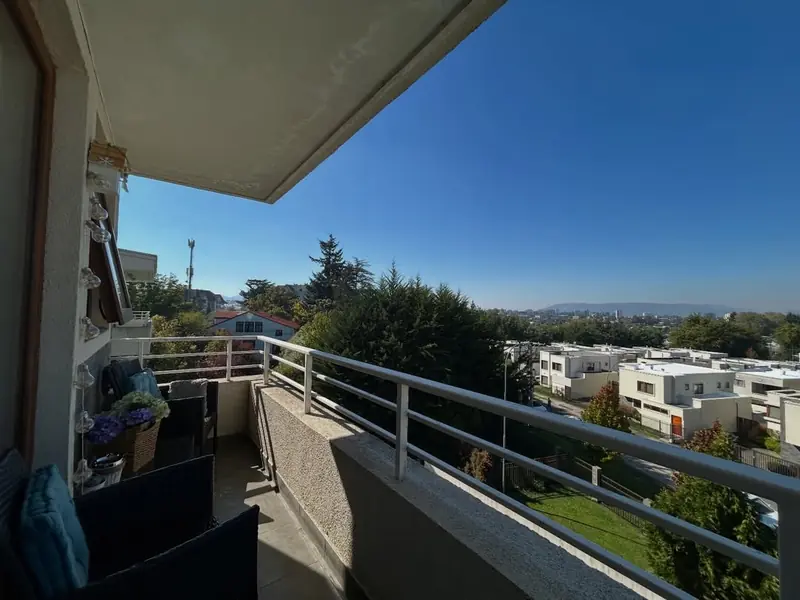 Terraza con vista despejada