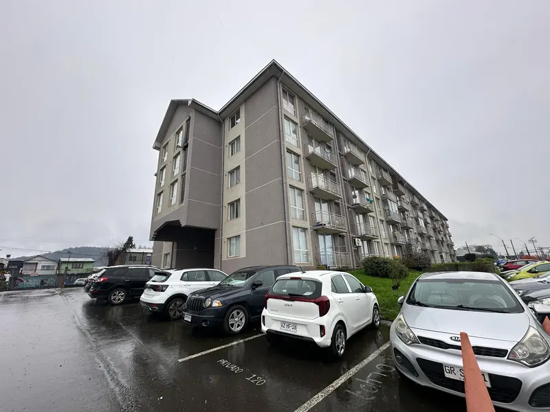 Exterior del Condominio Nueva Estación en Temuco