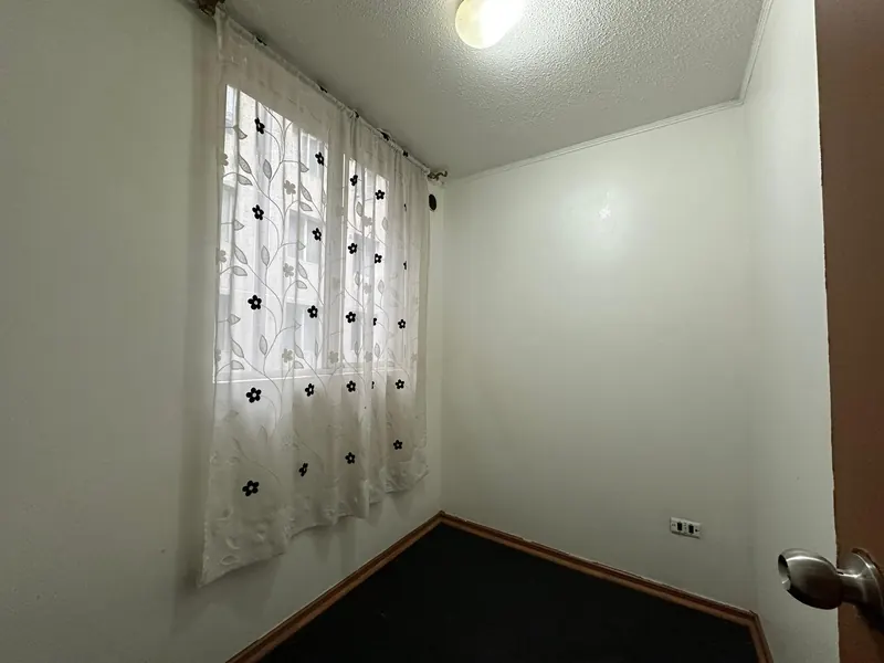 Tercer dormitorio del departamento en Condominio Nueva Estación, Temuco