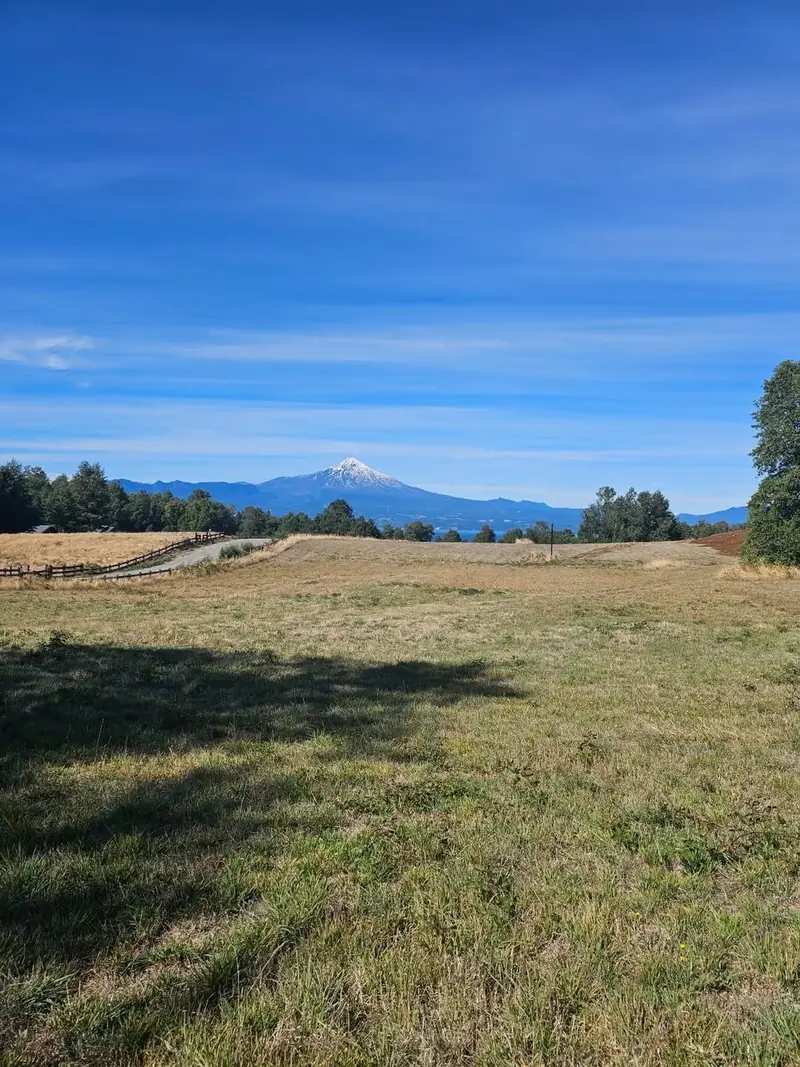 Parcela en venta en condominio cerrado en Villarrica con vista al volcán