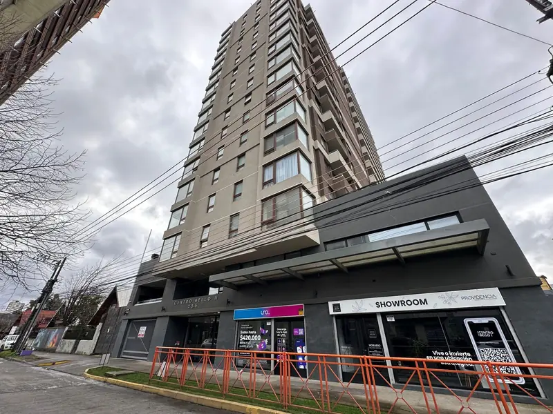 Exterior del Edificio Centro Bello II en Temuco