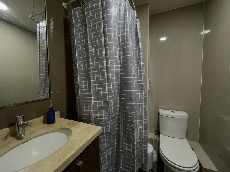 Baño del studio Edificio Doña Carmen