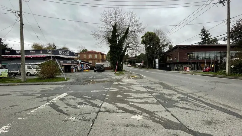 Vista general del entorno de Av. Los Colonos en Puerto Varas